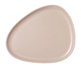Assiette Lind DNA Stoneware Dinner Plate Sand