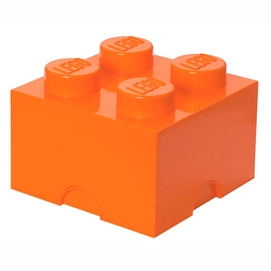 Storage Box Lego Brick 4 Orange