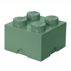 Boîte de Rangement Lego Brick 4 Vert Clair