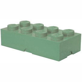 Opbergbox Lego Brick 8 Zandgroen