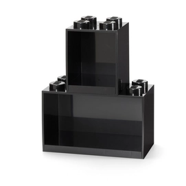 Plank Lego Iconic Zwart (2-Delig)
