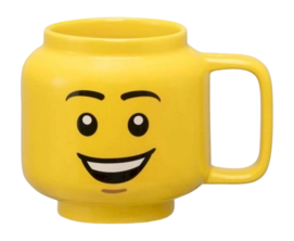 Mok Lego Ceramic Small Happy Boy Bright Yellow 255 ml