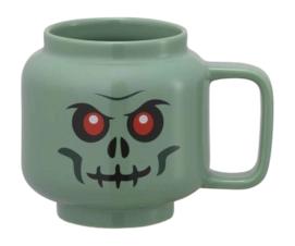 Mok Lego Ceramic Small Green Skeleton Sand Green 255 ml