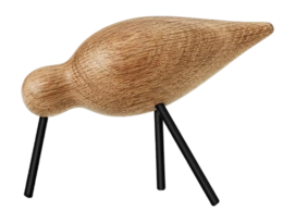 Houten Beeldje Normann Copenhagen Shorebird Medium Black Oak