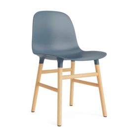 Stoel Normann Copenhagen Form Chair Oak Blue