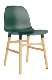 Stuhl Normann Copenhagen Form Chair Oak / Forest Green
