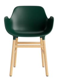 Stuhl Normann Copenhagen Form Armchair Forest Green / Oak