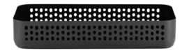 Organizer Normann Copenhagen Nic Nac Black 22 x 11 x 4 cm