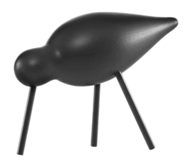 Houten Beeldje Normann Copenhagen Shorebird Medium Black