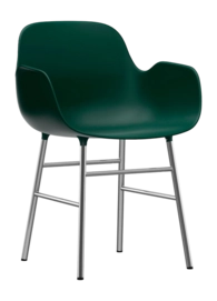 Stoel Normann Copenhagen Form Armchair Chrome Green