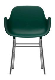 2---normann-copenhagen-spisebordsstol-normann-copenhagen-form-armchair-steel-chrome-green-670309