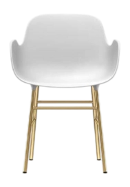 1---Form-Armchair-Brass-White-603200-3