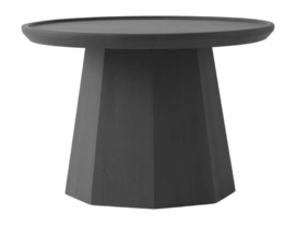 Bijzettafel Normann Copenhagen Pine Table Large Dark Grey