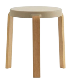 Kruk Normann Copenhagen Tap Stool Oak Sand