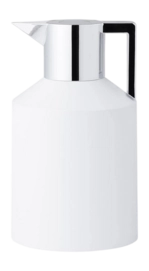 Thermoskan Normann Copenhagen Geo White Silver 1,5L