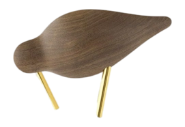 Houten Beeldje Normann Copenhagen Shorebird Small Brass