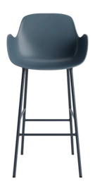 Barstoel Normann Copenhagen Form Bar Armchair 75 cm Steel Blue