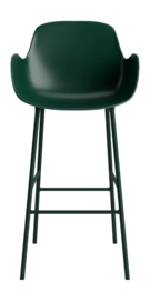 Barstoel Normann Copenhagen Form Bar Armchair 75 cm Steel Green