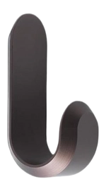 Handtuchhaken Normann Copenhagen Curve Mini Haken Matt Brown (2er-Set)