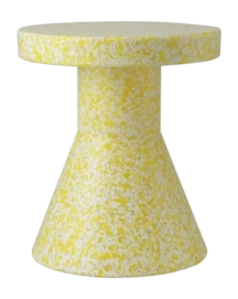 Hocker Normann Copenhagen Bit Stool Cone Yellow / White