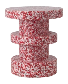 Hocker Normann Copenhagen Bit Stool Stack Red / White