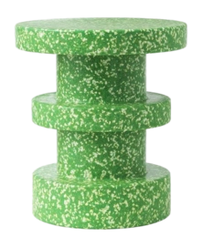 Hocker Normann Copenhagen Bit Stool Stack Green / White