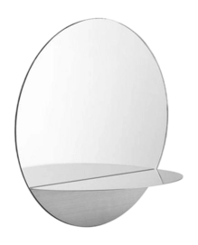 Spiegel Normann Copenhagen Horizon Mirror Round Stainless Steel