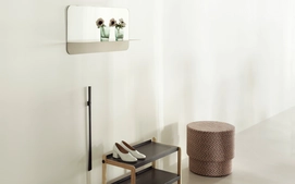 2---2022_Horizon_Mirror_Horizontal_Stainless_Steel_Sko_Shoe_Rack_Grey_Shoehorn_Black_kly