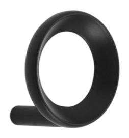 Crochet Normann Copenhagen Loop Hook Small Black