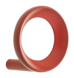 Haakje Normann Copenhagen Loop Hook Small Red
