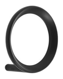 Handtuchhaken Normann Copenhagen Loop Hook Medium Black