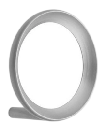 Handtuchhaken Normann Copenhagen Loop Hook Medium Brushed Zinc