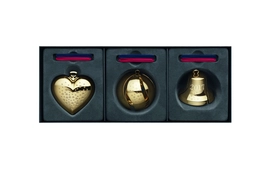 Kerstornament Georg Jensen Giftset Goud (3-delig)