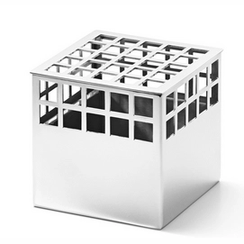 Vase Georg Jensen Matrix Cube Small RVS