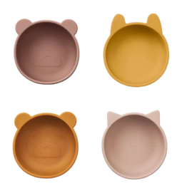 Bol Liewood Iggy Rose Mix (Lot de 4)