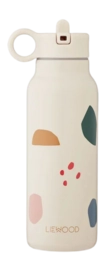 Drinkbeker Liewood Falk Water Bottle Geometric Multi Mix 350ml