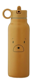 Drinkbeker Liewood Falk Water Bottle Mr Bear Golden Caramel 350ml