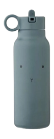Drinkbeker Liewood Falk Water Bottle Rabbit Whale Blue 350ml