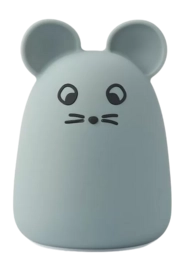 Nachtlamp Liewood Winston Mouse Blue Fog