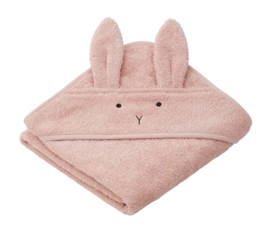 Babybadetuch Liewood Albert Rabbit Rose (70 x 70 cm)