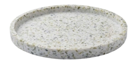 Dienblad Humdakin Green Terrazzo Round