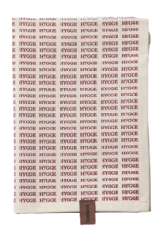 Theedoek Humdakin Notes of Hygge Neutral (Set van 2)