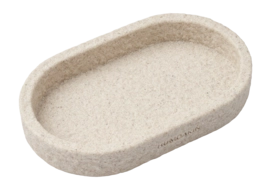 Dienblad Humdakin Sandstone Oval Neutral
