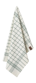 Tea Towel Humdakin Organic Green Stripe (Set of 2)