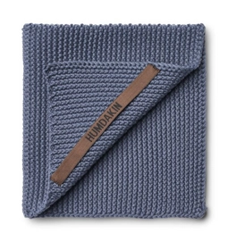 Vaatdoek Humdakin Knitted Blue Stone