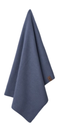 Essuie Main Humdakin Knitted Blue Stone