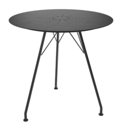 Bijzettafel Houe Circum Café Table Black Ø74