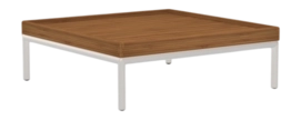 Bijzettafel Houe Level 2 Coffee Table Bamboo 81x81 cm