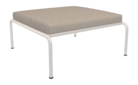 Voetenbank Houe Avon Ottoman Frame Muted White Cushion Ash