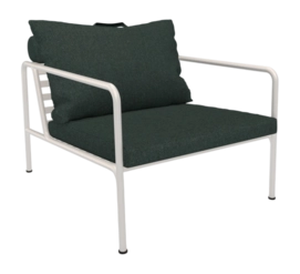 Loungestoel Houe Avon Chair Frame Muted White Cushion Alpine